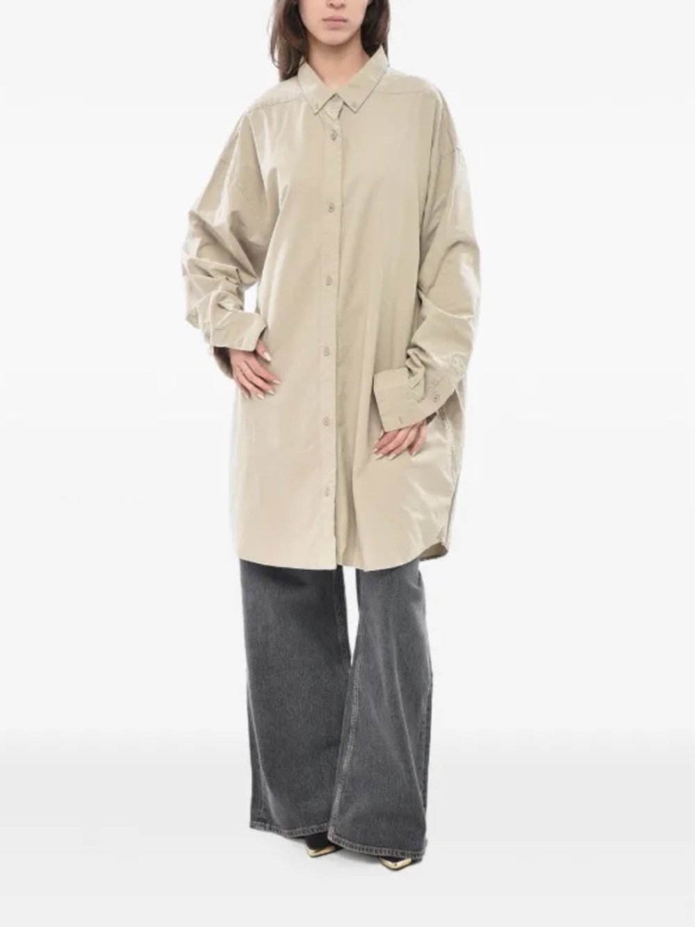 Essentials Fear Of God button-down oversized shirt Size Small